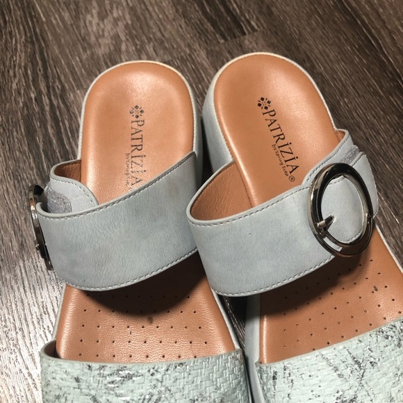 Patrizia by Spring Step Light Blue Sandals Size 7 - Picture 4 of 7